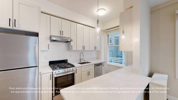 $4,045 / 1br - 845 California #808 - Gorgeous 1x1 - New Appliances - Great Views - WD (nob hill)63847023667715121