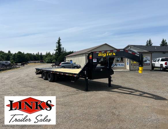 SAVE $1000 Big Tex 23.9K 22GN Gooseneck w/Mega Ramps 102X20+5 6428444 - $15,995 (Links Trailer Sales 360-398-1008)634415242978591224