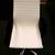 White floor sample Executive High Back Desk office chair w/o arms $410 3 thumbnail
