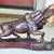Pair of large finely carved rosewood Chinese ox/bull sculpture statue 12 thumbnail