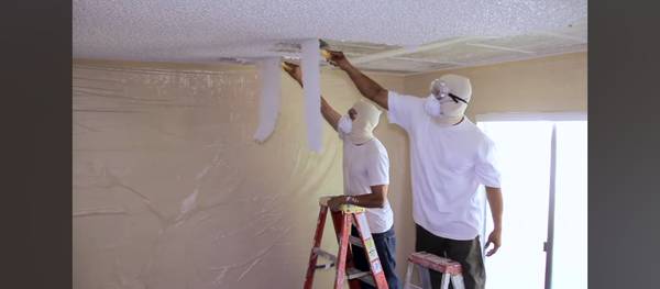 $$$ POPCORN CEILING REMOVAL FOR LESS $$$ 1