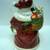 HOME COLLECTION OLD WORLD SANTA COOKIE JAR 3 thumbnail