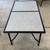Outdoor Coffee Table (tile and black metal) — LIKE NEW!! 3 thumbnail