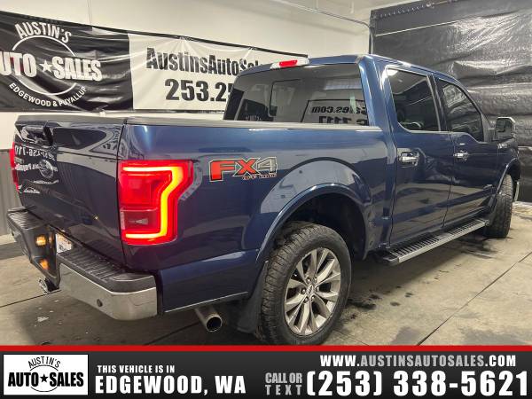 F-150 Lariat SuperCrew de 2016 con cama corta *F-150 F150* - $25,951 (Edgewood, WA)63623417852801124