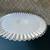 Fenton Silver Crest Milk Glass Cake Stand Plate 1960s Crimped Ruffled 10 thumbnail