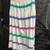Vintage Retro 1980s Colorful Cotton Knit Skirt 2 thumbnail