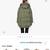 Women's Thickened Down Jacket - Green Jacket Coat - NEW W/O Tags 2 thumbnail