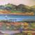 LARGE HAITIAN VILLAGE 3D OIL PAINTING SIGNED 6 thumbnail