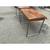 Mid Century Modern Pair of Walnut /Chrome Tables 4 thumbnail