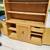 True VTG Mid-century Modern 50s 1960s Blonde Wood China Cabinet Hutch 2 thumbnail