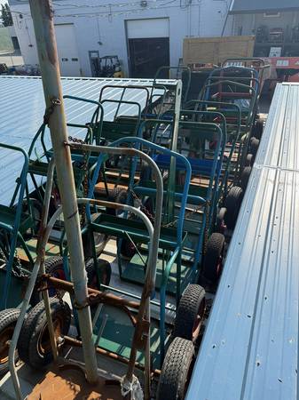 Oxygen Acetylene Cylinder Cart 1