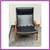 In The Style Of Milo Baughman Hi-back Scoop Chair 2 thumbnail