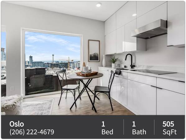 1 bed, 1 bath- Spacious Great Window View! Local shops! 1