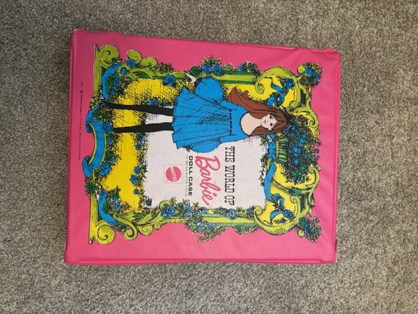 Barbie Doll Case "The World of Barbie" 1968 1