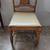 Antique oak table and four chairs 4 thumbnail
