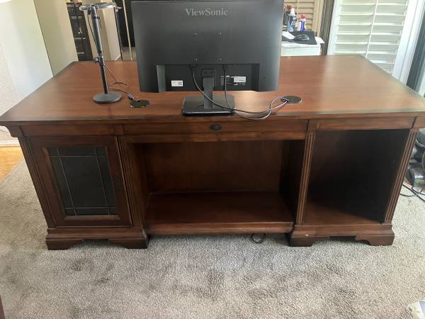 Solid Wood Desk 1