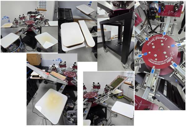 Complete Screen Printing Setup for Sale – Press, Flash, Screens, Suppl 1