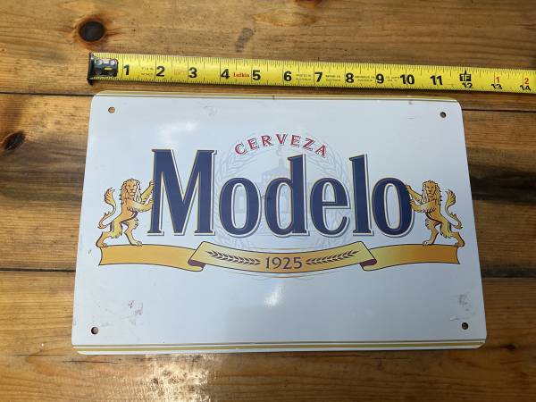 Cerveza Modelo Tin Sign ! - collectibles - by owner - craigslist