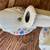 2 Vintage Art Deco Floral  Porcelain wall scones Light Fixtures 4 thumbnail