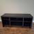 EUC Mainstays Parsons TV Stand for TVs up to 50", Black Oak Finish 11 thumbnail