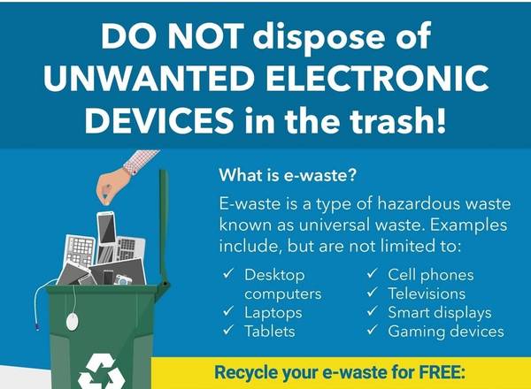 Free Computer/electronic recycling pickup 1