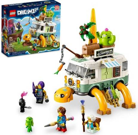 LEGO DREAMZzz Mrs. Castillo’s Turtle Van, 2-in-1 Building Toy Vehicle 1