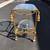 Mid century Hollywood Regency gold gilt Rope tassel bar cart trolley 7 thumbnail