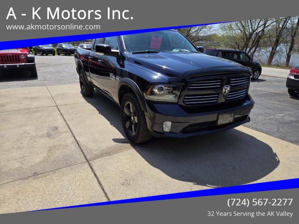 2016 RAM 1500 Sport 4x4 4dr Quad Cab 6.3 ft. SB Pickup EVERYONE IS APPROVED! 1