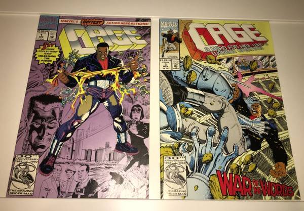 Marvel Comics Cage #1 and #2 - 1992 1