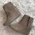 TOMS TAN WEDGE ANKLE BOOTS Sz 7.5 2 thumbnail