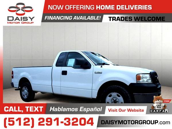 2008 Ford F150 F 150 F-150 Reg Cab Long Bed por solo $179/mes! - $9.999 (DAISY MOTOR GROUP)63439193660547122