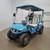 2025 Evolution D-Max GT4 Lithium Ion Golf Cart LSV, Sky Blue 1 thumbnail