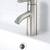 Ikea DALSKÄR - Bath faucet with strainer, stainless steel color 2 thumbnail