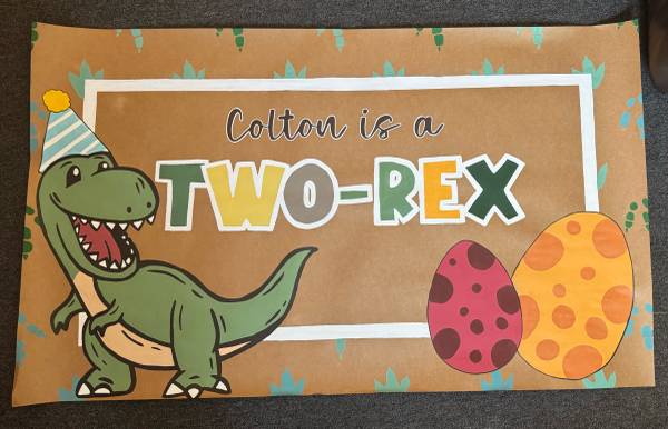 Hand painted banners 1