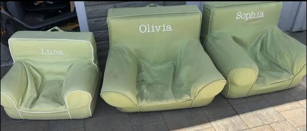 Pottery Barn Personalized Anywhere Kids Chair Sophia in 1