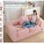 MAXYOYO Bean Bag Chair, Striped Faux Fur Upholstered Two-Seat Floor So 1 thumbnail