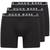Hugo Boss Men's 3-Pack Classic Pure Cotton Boxer Briefs Size L - Black 8 thumbnail