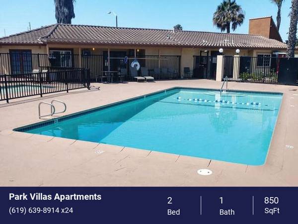 $2,221 / 2 habitaciones - 850 pies cuadrados - Adyacente a tiendas y servicios, área de juegos (National City)63865483482243121