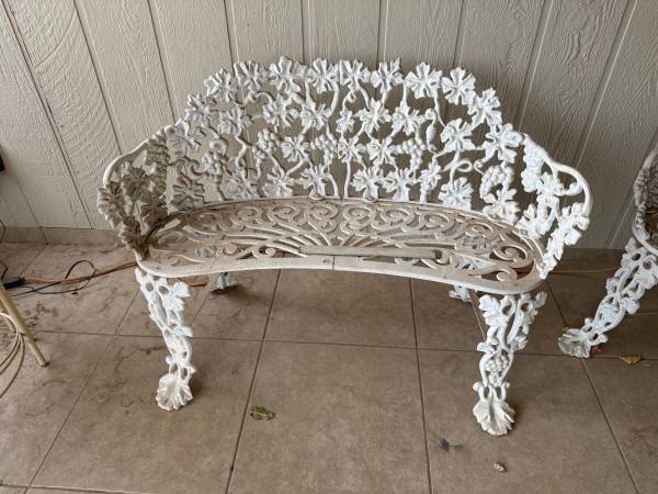 Iron bench 1