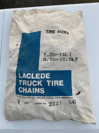 Truck tire chains 1