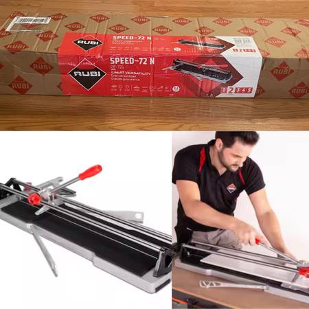 MSRP: $163 Rubi Speed 72 N 28 in Tile Cutter Tungsten Carbide Blade +Replacement 1