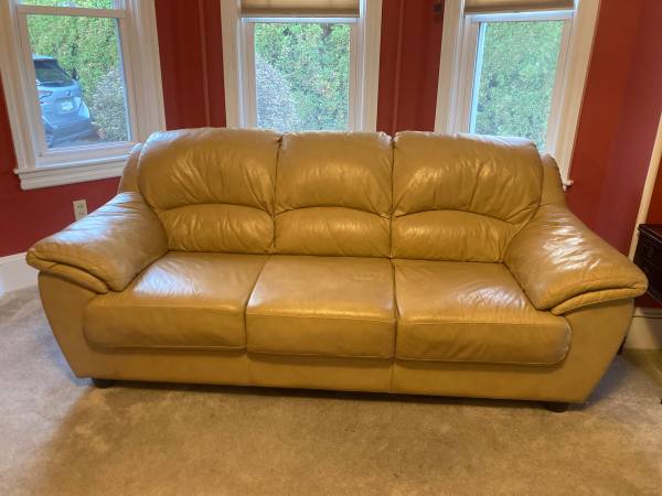 FREE! Two leather sofas 1