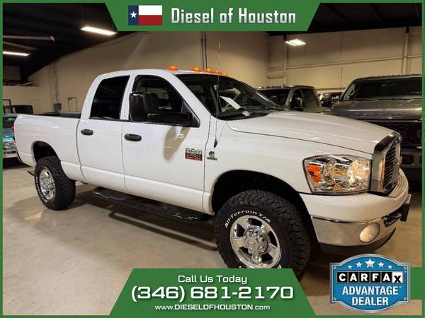 2008 DODGE RAM 2500 SLT 4X4 G56 MANUAL 6.7L CUMMINS DIESEL 1