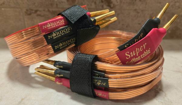 Nordost Super Flatline Bi-Wire Speaker Cables - electronics - by