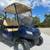 Sharp! Blue club car 48V golf cart. Street legal. Rear seat. Lights! 4 thumbnail