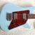 ALBERT LEE Sterling Daphne Blue Faux Tortoise Pickguard. New Condition 2 thumbnail