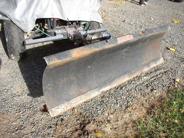 SNOW PLOW 62" for SIDE BY SIDE 1