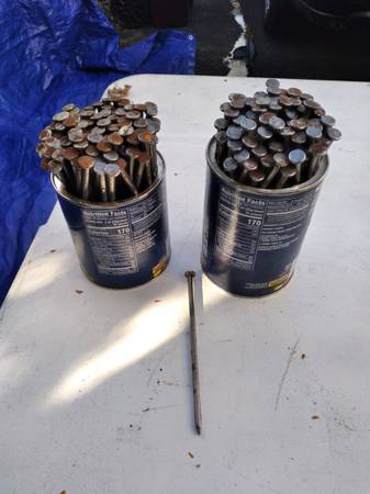 200 6" POLE BARN NAILS. 1