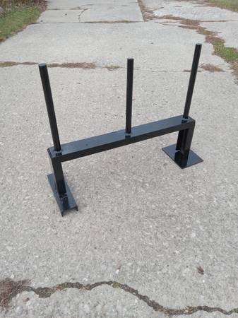 weight plate storage tree ( homemade) 1