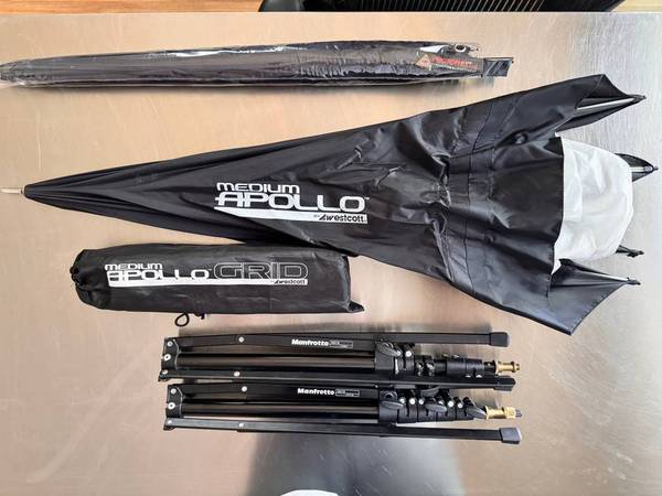 Location / Studio Lighting Gear (Manfrotto, Wescott, Photoflex 1